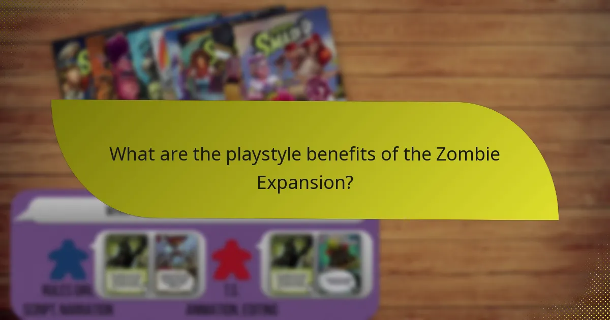 What are the playstyle benefits of the Zombie Expansion?